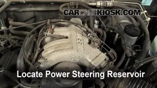 1995 Nissan Pickup XE 3.0L V6 Extended Cab Pickup Liquide de direction assistée Rajouter des liquides